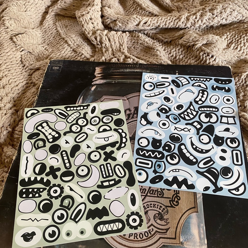 Make Faces on Anything Sticker Sheets - Picture 4 of 5